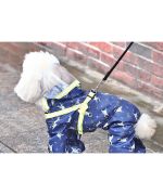 rain gear with paws for dog