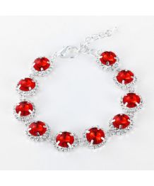 Collier pour chien Strass - Rouge