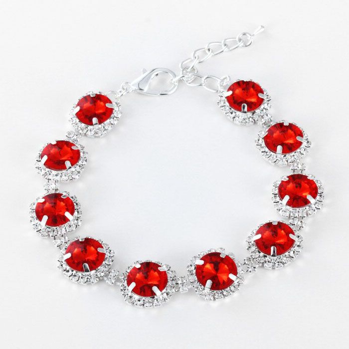 collier strass rouge pour petit chien