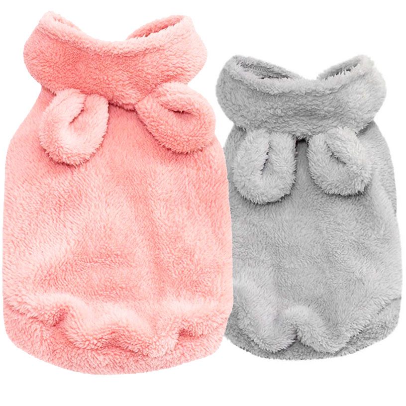 pull en peluche pour petits chiens