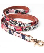 laisse pour chien chic fleurs