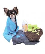 Ultra absorbent towel for cats and dogs