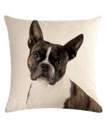 boston terrier cushion