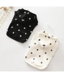 Sudadera para perro y gato con capucha - estrellas