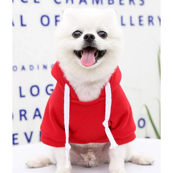 KayMayn AD Dog Sport Dog Sweat à Capuche pour Animal Domestique Chiot Chat Chemise Manteau Vêtements Sweat à Capuche Pull Costumes Grande et Petite Taille s au 9 x l 7 Couleurs 