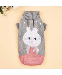 Sweater for dog and cat with turtleneck - Little Rabbit