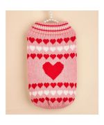 dog sweater with heart