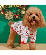 Jersey navideño para caniche