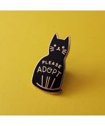animal adoption pin