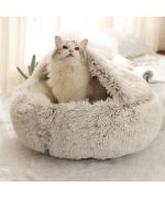 cat dome bed