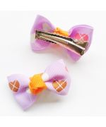 barrette mauve pour petit chien