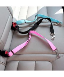 Dog seat belt - black