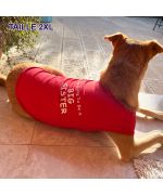 Camiseta de perro grande personalizada